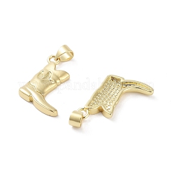 Rack Plating Brass Pendants&nbsp;KK-H474-10G