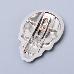 Zinc Alloy Decoration Sticker&nbsp;DIY-WH0217-08P