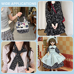 Flower Pattern Cotton Fabric&nbsp;DIY-WH0671-238B