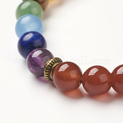 Yoga Chakra Jewelry&nbsp;BJEW-G554-02J