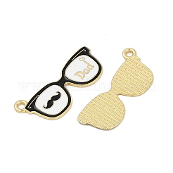 Father's Day Alloy Enamel Pendants&nbsp;ENAM-V001-03F-G