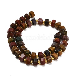 Natural Ocean Jasper Beads Strands&nbsp;GG-CBAACA3-A01-01
