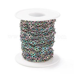 Rainbow Color 304 Stainless Steel Link Chains&nbsp;STAS-P219-56M