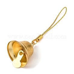 Iron Christmas Bell Pendants Decorations&nbsp;HJEW-JM04012