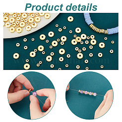 160Pcs 4 Styles Brass Spacer Beads&nbsp;KK-PH0005-95G