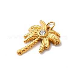 304 Stainless Steel Rhinestone Pendants&nbsp;STAS-B093-07G
