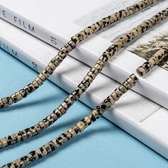 Natural Dalmatian Jasper Beads Strands&nbsp;G-L528-10