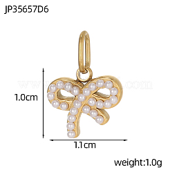 304 Stainless Steel Pendants&nbsp;STAS-OY005-45G
