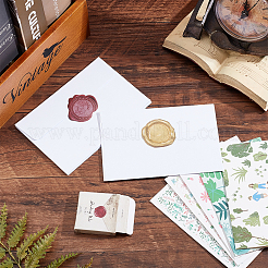 Envelope and Floral Pattern Thank You Cards Sets&nbsp;DIY-CP0004-97