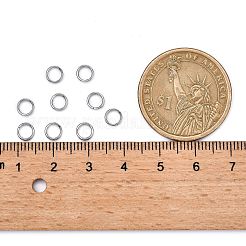 Tarnish Resistant 304 Stainless Steel Split Rings&nbsp;STAS-E010-5x1mm-2