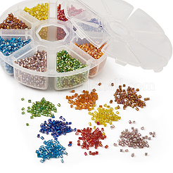 11/0 Two Cut Round Hole Glass Seed Beads&nbsp;SEED-YS0001-01