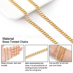 Brass Cuban Link Chains&nbsp;FIND-BC0001-81