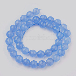 Natural Malaysia Jade Beads Strands&nbsp;G-K288-8mm-12