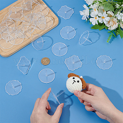 30Pcs 3 Styles Plastic Cake Dixator&nbsp;AJEW-OC0015-54