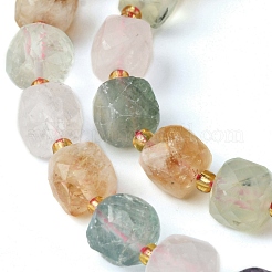 Natural Multi Color Quartz Beads Strands&nbsp;G-Q010-A26-01