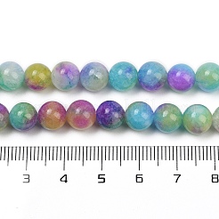 Natural Dyed White Jade Beads Strands&nbsp;G-NH0045-01C
