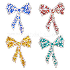 8Pcs 4 Colors Polyester Cloth Patches&nbsp;PATC-TA0001-31