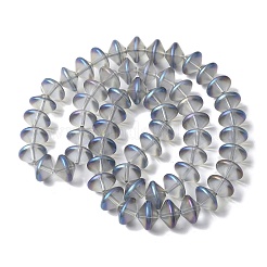 Electroplate Glass Beads Strands&nbsp;EGLA-G038-01A-FR02