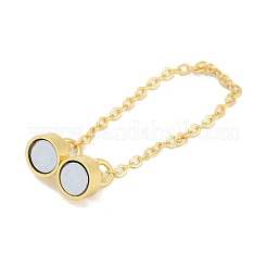 Rack Plating Brass Magnetic Clasps&nbsp;KK-A224-22G