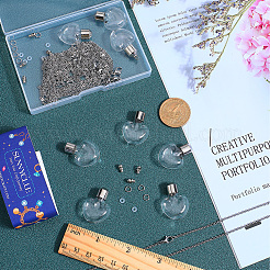DIY Wish Bottle Necklace Making Kit&nbsp;GLAA-SC0001-82