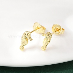 Brass Stud Earrings&nbsp;EJEW-R032-04G