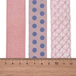 9 Yards 3 Styles Polyester Ribbon&nbsp;SRIB-A014-B08
