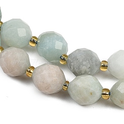 Natural Flower Amazonite Beads Strands&nbsp;G-N342-149I-02