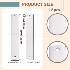16Pcs 304 Stainless Steel Connector Charms&nbsp;FIND-BC0003-43