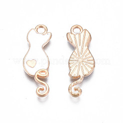 Alloy Enamel Pendants&nbsp;X-ENAM-S115-144B