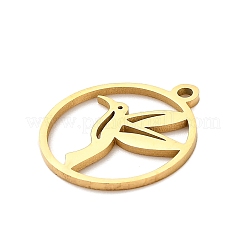 304 Stainless Steel Pendants&nbsp;STAS-M117-02B-G