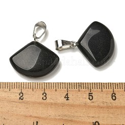 Natural Obsidian Pendants&nbsp;G-Z067-05P-02