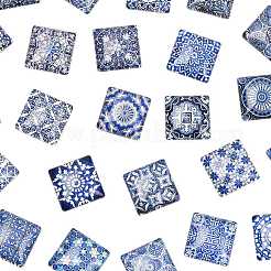 24Pcs Glass Cabochons&nbsp;GGLA-FS0001-22