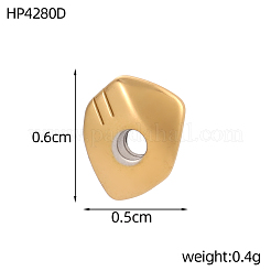 304 Stainless Steel Beads&nbsp;STAS-OY017-58G