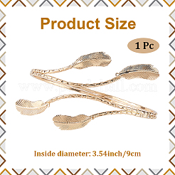1Pc Alloy Arm Cuff Bangles&nbsp;AJEW-CY0001-33