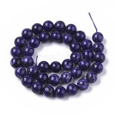 Natural Charoite Beads Strands&nbsp;G-S150-57-10mm-1