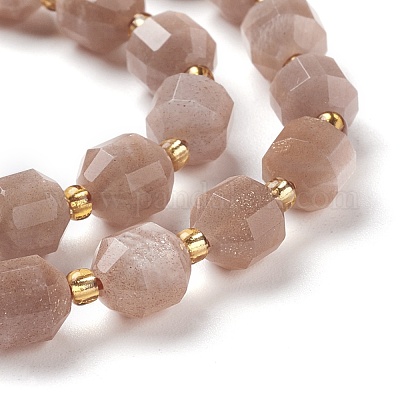 Natural Sunstone Beads Strands&nbsp;G-K303-A34-8mm-1