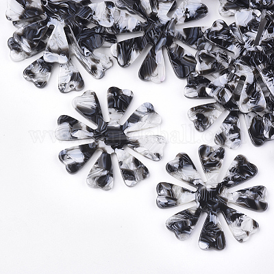 Cellulose Acetate(Resin) Pendants&nbsp;KY-S157-24B-1