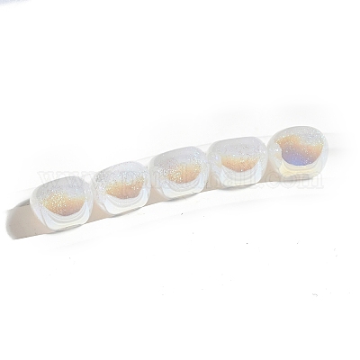 Gradient Color Opaque Resin Beads&nbsp;PW-WG960A9-03-1