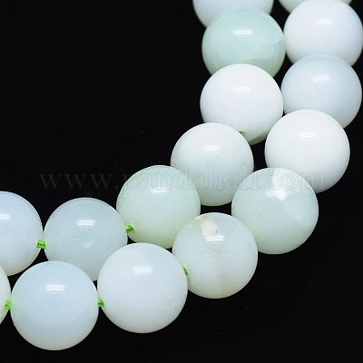 Natural Green Opal Beads Strands&nbsp;G-O180-07-10mm-1