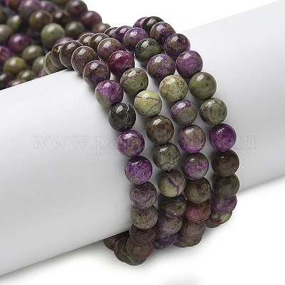 Natural Atlantisite Stichtite Beads Strands&nbsp;G-C168-A01-01-1