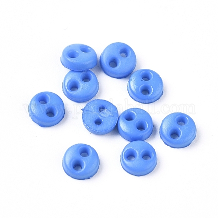 Nylon Tiny Button BUTT-WH0014-28D-1