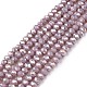 Electroplate Glass Beads Strands&nbsp;EGLA-A044-P1mm-B13-1