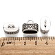Alloy Cord Ends&nbsp;PALLOY-I021-AS-3