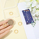 6Pcs Brass Spring Gate Clasps&nbsp;FIND-SC0020-67A-3