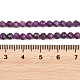 Heated Natural Sugilite Beads Strands&nbsp;G-B193-B04-4mm-5