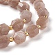 Natural Sunstone Beads Strands&nbsp;G-K303-A34-8mm-2