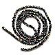 Electroplate Glass Beads Strands&nbsp;EGLA-F149-HP-03-2