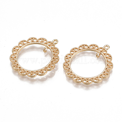 Brass Links connectors&nbsp;LS-X-KK-T038-411G