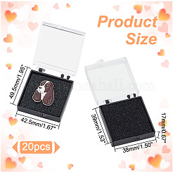 Plastic Box with Sponge&nbsp;CON-WH0106-12A
