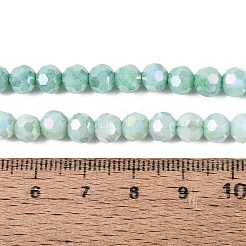 Anti-Tarnish Electroplate Glass Beads Strands&nbsp;EGLA-ZX010-6mm-11
